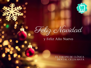 El equipo de Celia Haya te desea unas felices fiestas